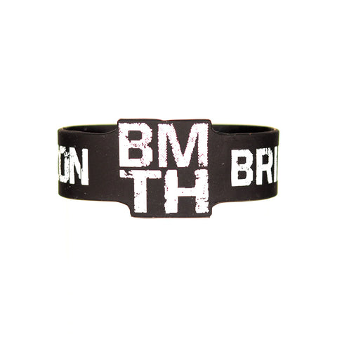 Bring Me The Horizon - Die Cut BMTH Rubber Bracelet Wristband