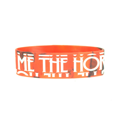 Bring Me The Horizon - Red Logo Rubber Bracelet Wristband