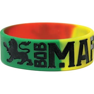 Bob Marley - Lion Logo Rubber Bracelet - Wristband