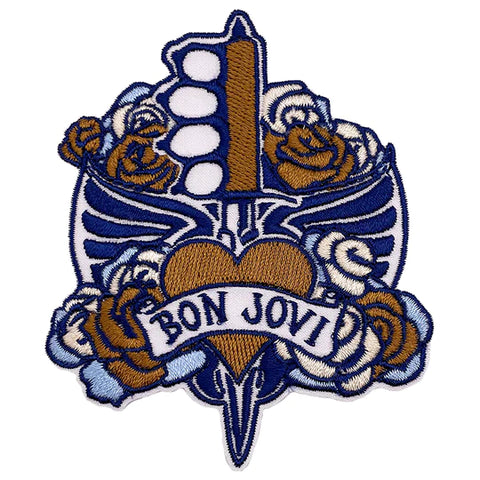 Bon Jovi - Heart Dagger Logo - Collector's - Patch