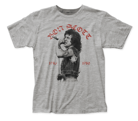 AC/DC-Bon Scott-T-Shirt - Tee -Dates T-Shirt