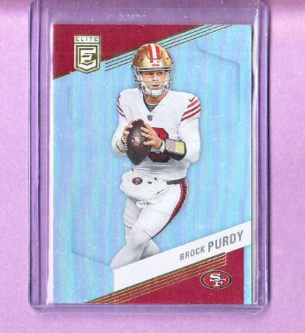Brock Purdy-2023 Panini Donruss Elite Card-49ers-#10-Mint