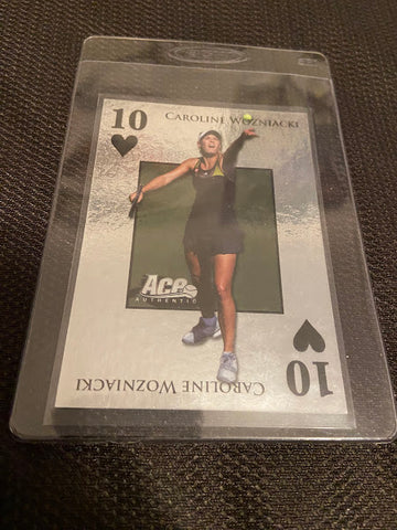 Caroline Wozniacki-2011 Ace Authentic Royal Flush-#RF18-WTA-Licensed-Mint