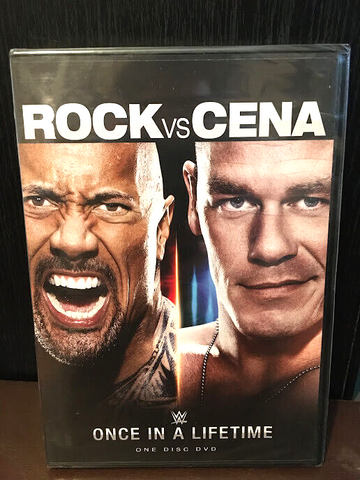 The Rock VS John Cena- DVD - WWE - Documentary DVD