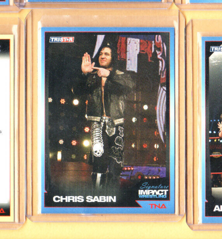 Chris Sabin-2011 TNA Impact TriStar Signature Card-#42-Mint
