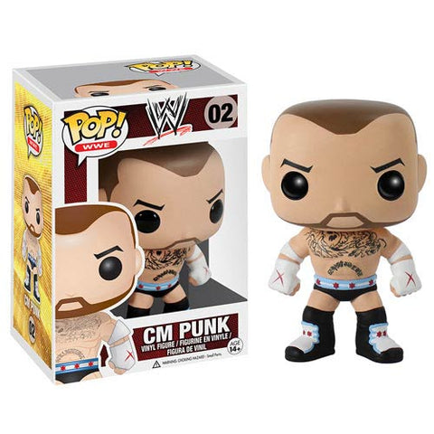 CM Punk - FUNKO POP! WWE Action Figure