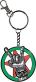 Cyberpunk 2077: Silverhand Emblem Keychain-Metal