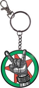 Cyberpunk 2077: Silverhand Emblem Keychain-Metal