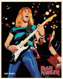 Iron Maiden - 8 x 10 Photo - Dave Murray-Vintage