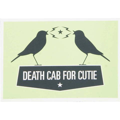 Death Cab For Cutie - Birds Logo Sticker