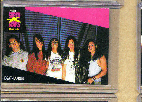 Death Angel-Trading Card-1991 Pro Set-Official Licensed-Authentic-Near Mint