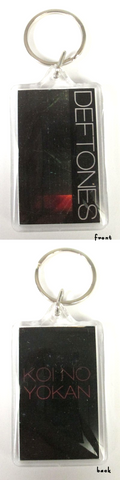 Deftones-Keychain-Logo-Double-Sided-Collector's