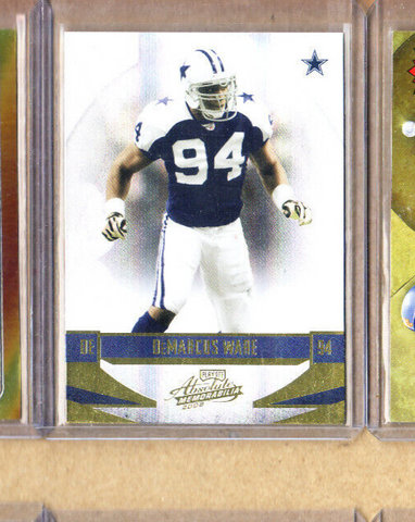 DeMarcus Ware-2008 Playoff Absolute Memorabilia Card-Cowboys-#43-Mint
