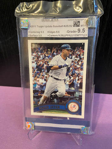 Derek Jeter-2011 Topps Update DJ3K-#U252-Graded Card-9.5-MT+-Yankees-USS_1230777