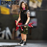 Pantera-Dimebag Darrell - Action Figure - ReAction-W/Guitar-Licensed-New In Pack