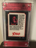 DIO-Ronnie James Dio-1991 Impel MegaMetal Rookie-Graded Card-RMU-9.0
