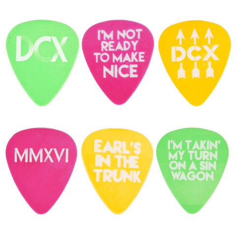 Dixie Chicks - 6 Guitar Pick Set