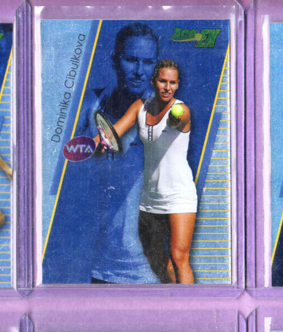 Dominika Cibulkova-2011 Ace Authentic EX Tennis Card-WTA-#15-Mint Condition