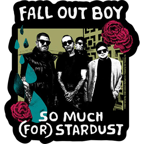 Fall Out Boy - Stardust Band Photo - Sticker