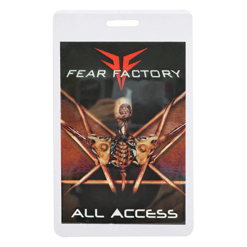 Fear Factory - All Access Souvenir Laminated - Backstage Pass