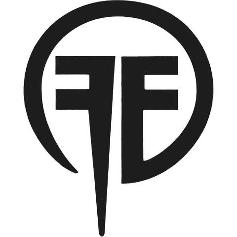 Fear Factory - Vinyl Cut Logo (Black) Peel & Rub - Sticker