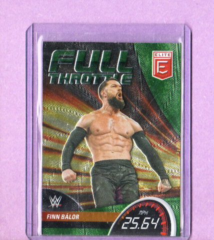 Finn Balor-2023 Panini Donruss Elite Full Throttle WWE Card-#14-Mint