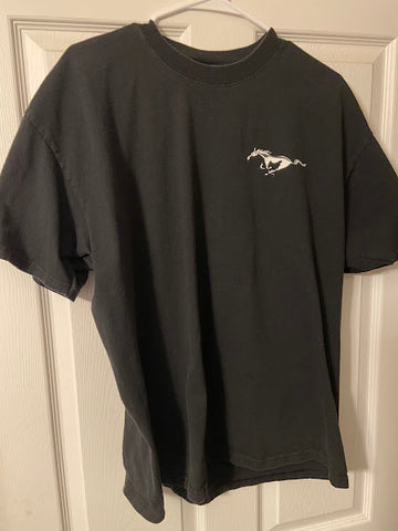 Ford Mustang-T-Shirt-Tee-Black-2-Sided T-Shirt