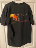 Ford Mustang-T-Shirt-Tee-Black-2-Sided T-Shirt
