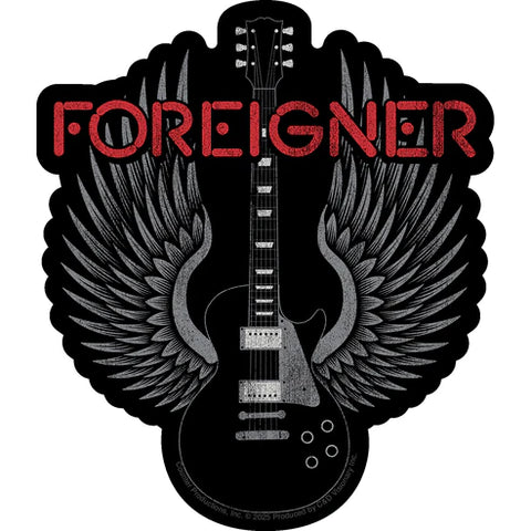 Foreigner - Guitar Logo - Sticker