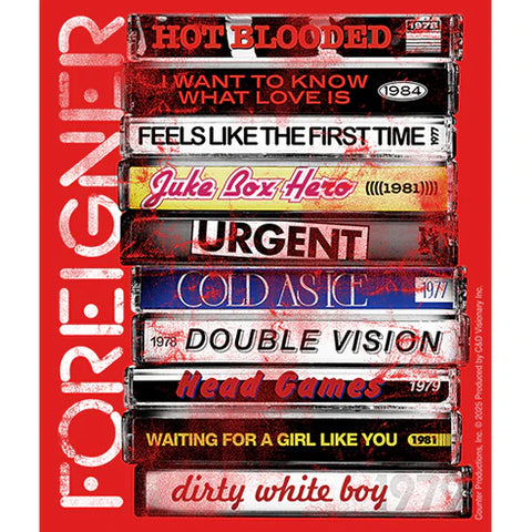 Foreigner - Tapes - Sticker