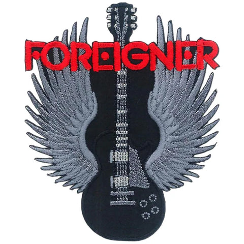 Foreigner - Guitar Wings Logo - Collector's - Patch