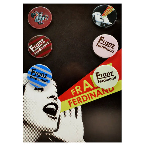 Franz Ferdinand - Button Badge Set
