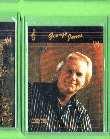 George Jones-Trading Card-1992 ACM Country Classic-#50-Licensed-NMMT