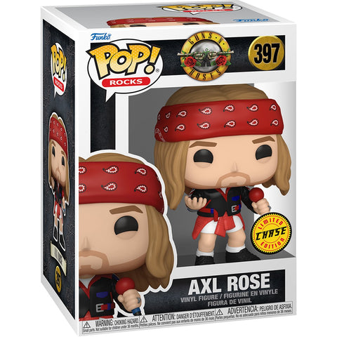 Guns N Roses-Ltd Edition Chase Axl Rose-Vinyl Figure-POP!Rocks-#397-Licensed-New