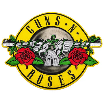 Guns N Roses - Circle Logo - Large 9 x 7 Inch - Collector's - Back Patch