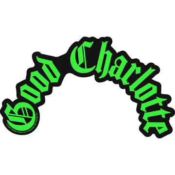 Good Charlotte - Green Logo Sticker