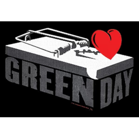 Green Day-Flag-Textile Poster-Mouse Trap Logo Flag