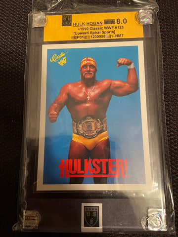 Hulk Hogan-1990 Classic-#125-Graded Card-8.0-NMT-USS_1230958