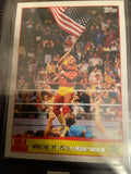 Hulk Hogan-2015 Topps Tribute-#13-Graded Card-9.0-MT-USS_1230938