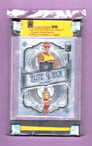 Hulk Hogan-Framed & Labeled Trading Card-2023 Donruss Elite Deck WWE-#7-1230892