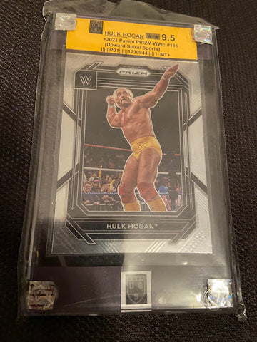 Hulk Hogan-2023 PRIZM-#195-Graded Card-9.5-MT+-USS_1230944