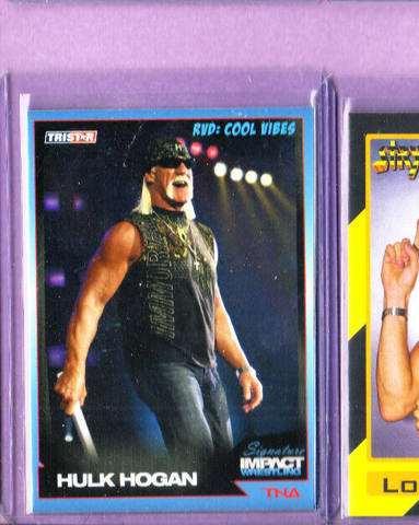 Hulk Hogan-2011 TNA Impact TriStar Signature Card-#45-Mint