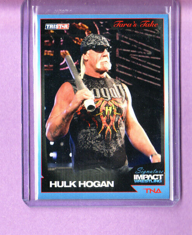 Hulk Hogan-2011 TNA Impact TriStar Signature Card-#30-Mint
