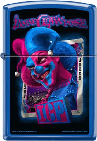 Insane Clown Posse - Carnival Of Carnage - Blue Matte - Zippo Lighter