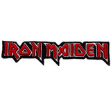Iron Maiden - Logo - Raised Embroidery - Red Logo - Patch