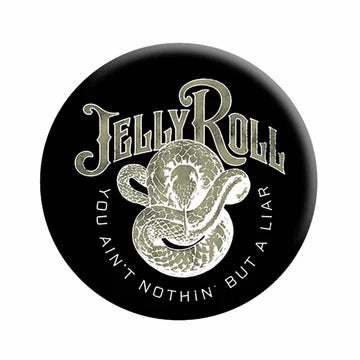 Jelly Roll - Button Badge Pin-Snake-Collector's Pin