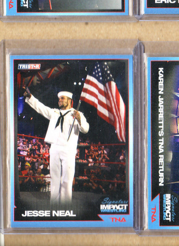 Jesse Neal-2011 TNA Impact TriStar Signature Card-#69-Mint
