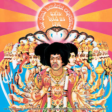 Jimi Hendrix - Axis Bold - Sticker