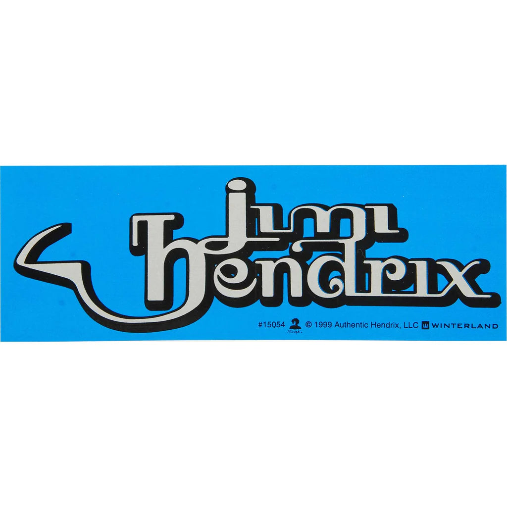 Jimi Hendrix - Logo Sticker – Rock Merch Universe