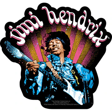 Jimi Hendrix - Rays Logo - Sticker